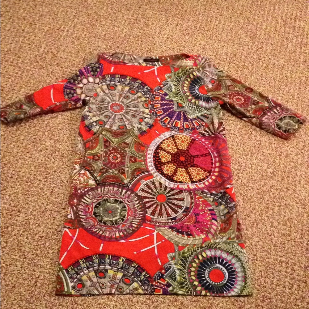 Crazy patterned dress/tunic!!!